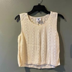 Knit tank top